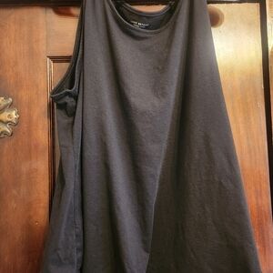 Lane Bryant Black Sleeveless Top